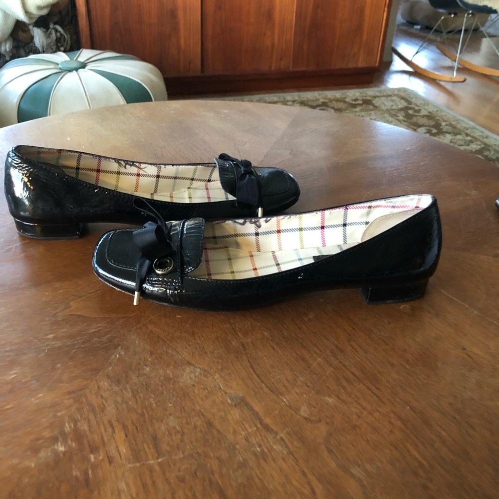 Coach patent leather flats 8.5 - Picture 4 of 6